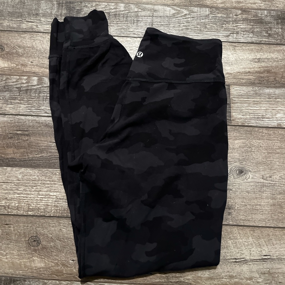 lululemon camo align joggers
